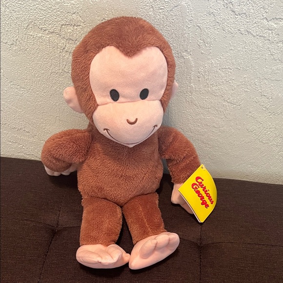 Curious George The Monkey Other - #1202* Curious George Brown Plush Toy